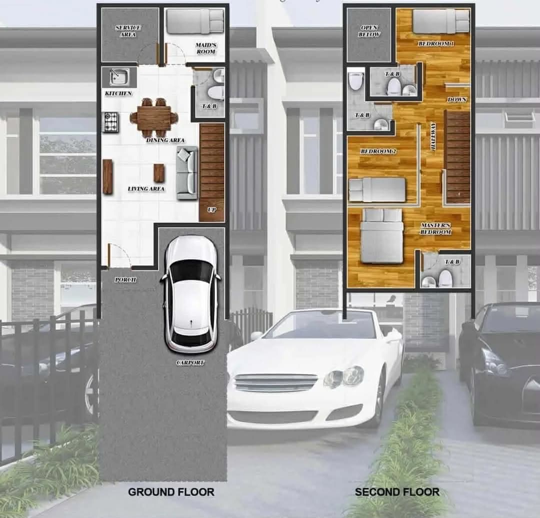Brand New 4BR Townhouse For Sale in Sucat, Parañaque City ( No Downpayment Promo )