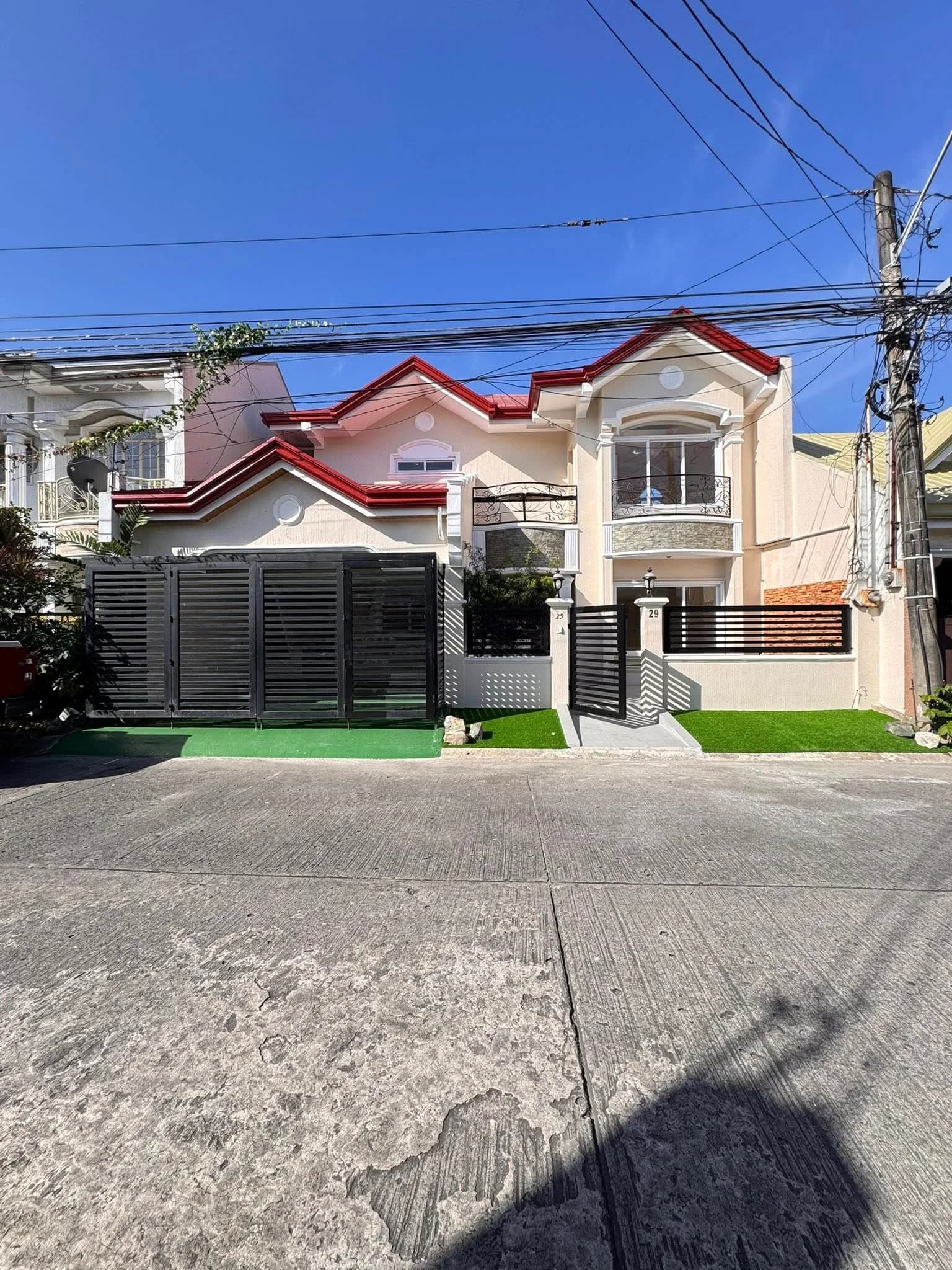 Neo Classical Single Attached House and Lot For Sale in BF Homes, Parañaque City