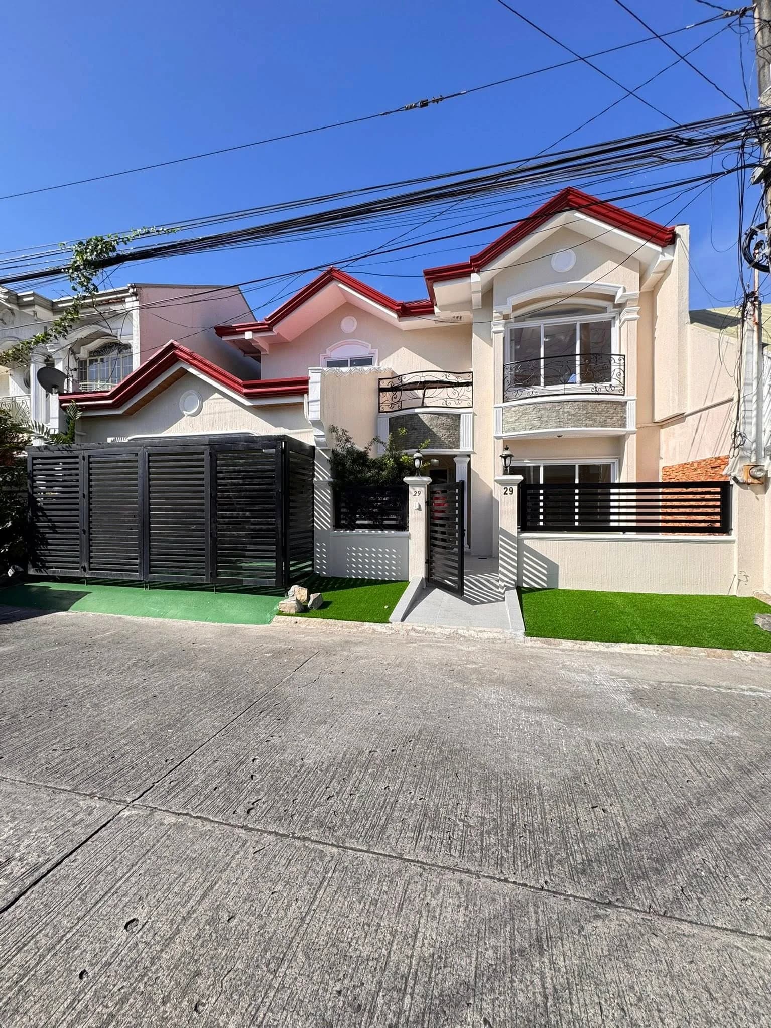 Neo Classical Single Attached House and Lot For Sale in BF Homes, Parañaque City