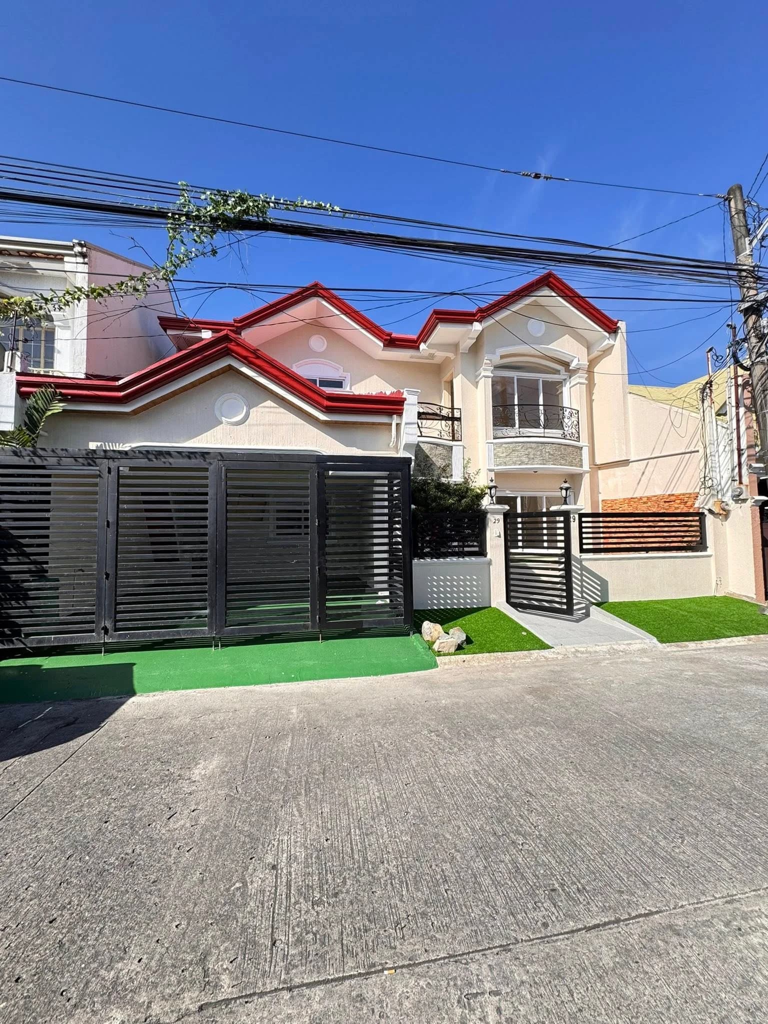 Neo Classical Single Attached House and Lot For Sale in BF Homes, Parañaque City