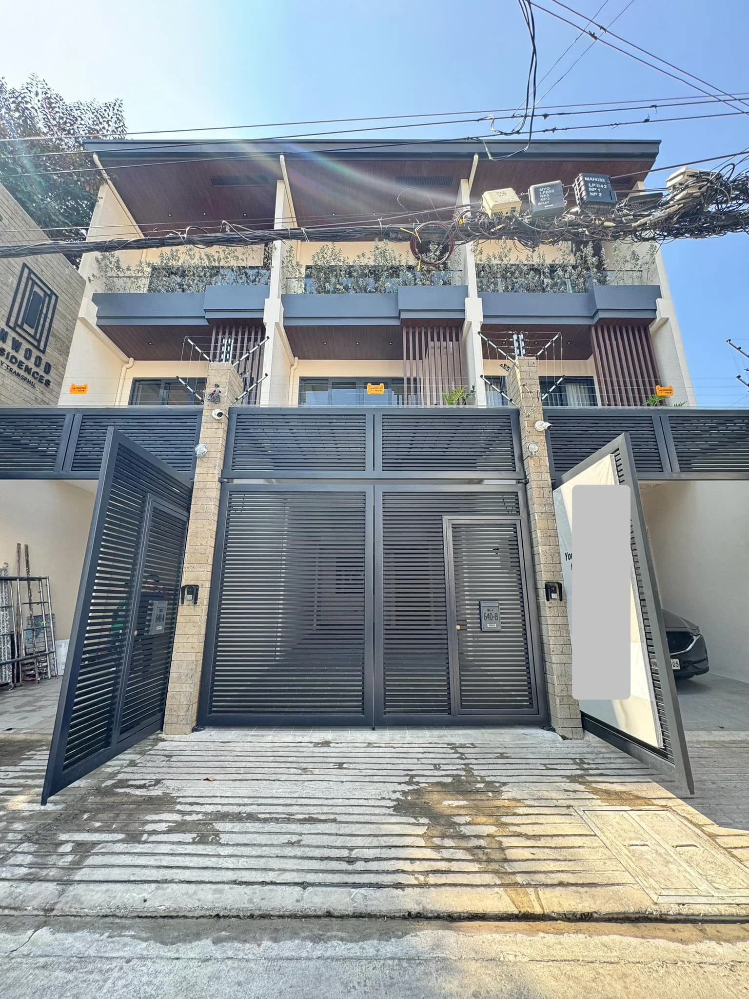 Brand New Elegant 4 Storey Modern Townhouse For Sale In Mandaluyong City