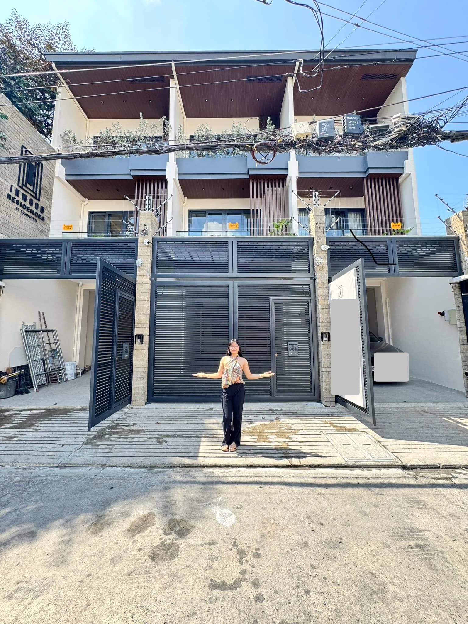 Brand New Elegant 4 Storey Modern Townhouse For Sale In Mandaluyong City