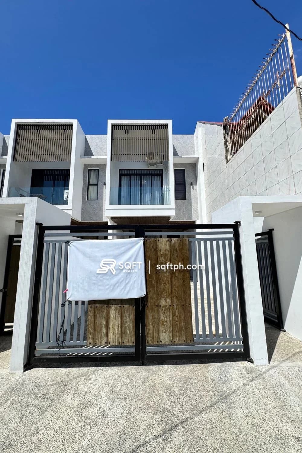 Brand New Modern Furnished Townhouse with Solar Panels For Sale in Sucat Paranaque City