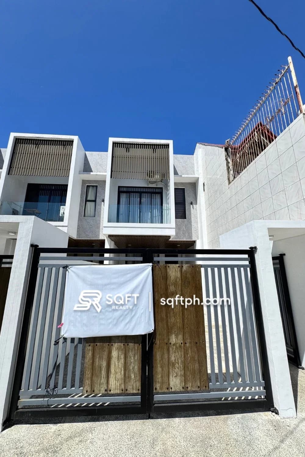 Brand New Modern Furnished Townhouse with Solar Panels For Sale in Sucat Paranaque City