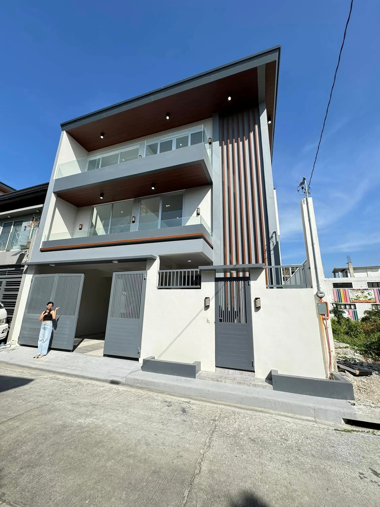 Brand New 3 Storey House and Lot with Swimming Pool For Sale in Greenwoods Executive Village, Cainta Rizal