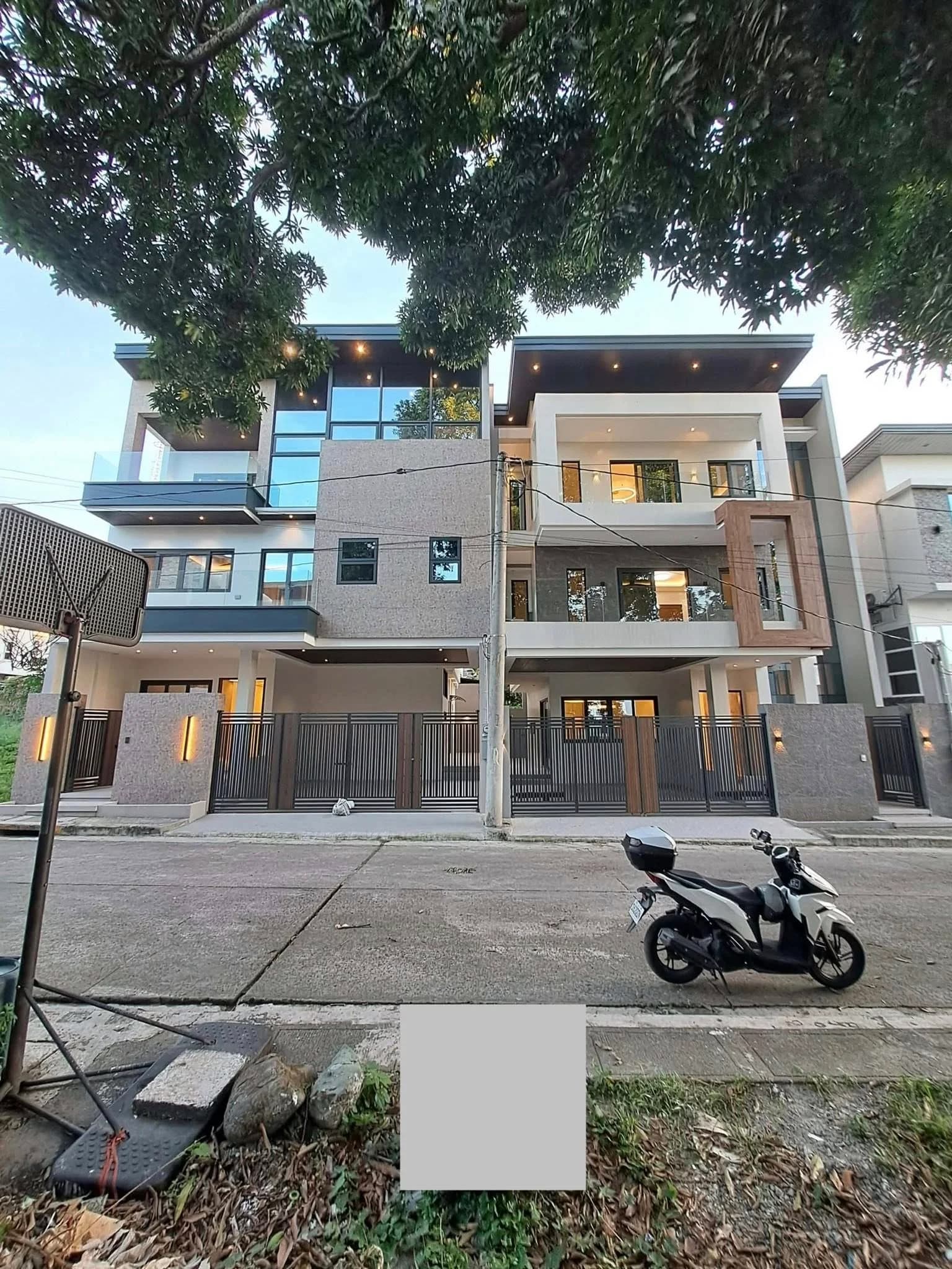 Brand New Modern 5BR House and Lot For Sale in Tandang Sora, Quezon City (Left Unit)