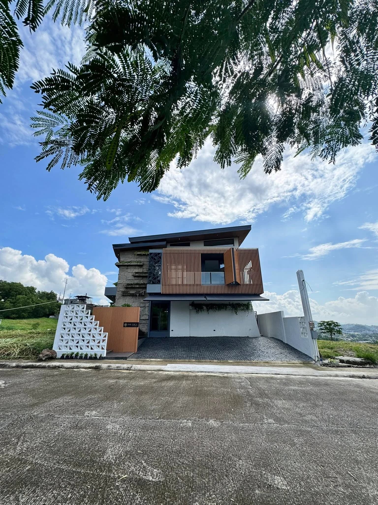 A Brand New Modern Tropical Resort-inspired Home set in the prestigious West End of Sun Valley Estates, Antipolo City.