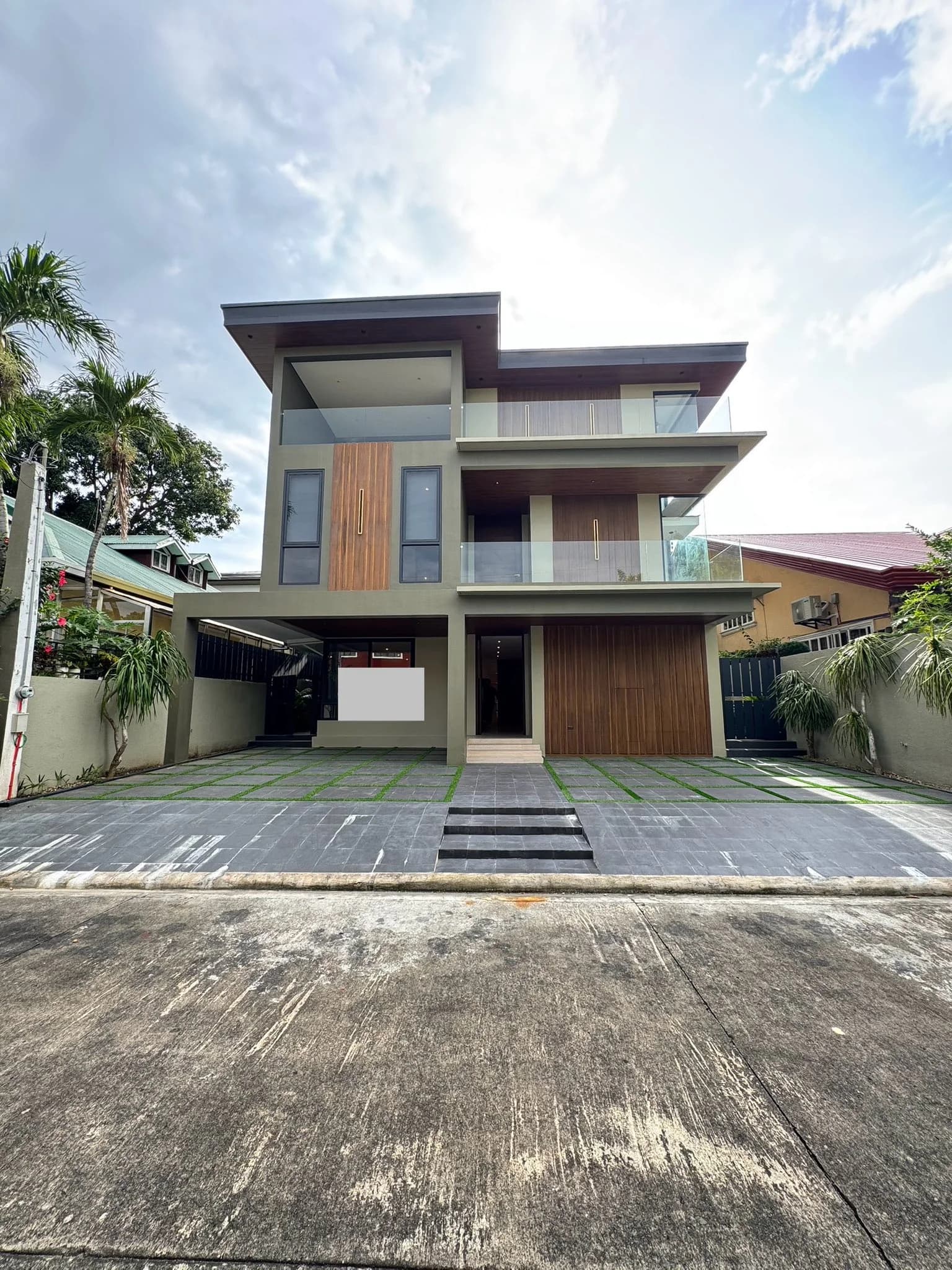 Brand New Modern Three-Storey House & Lot For Sale with Elevator (Senior Friendly) For Sale In Tahanan Village, Paranaque City